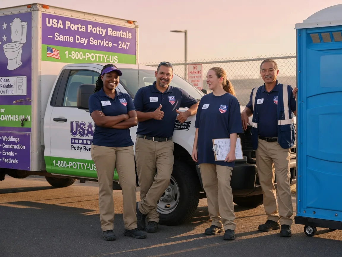 Porta Potty Rental company in Falls Church, VA